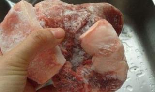 冬季冻肉快速解冻的办法 快速解冻的方法